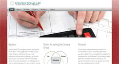 Desktop Screenshot of cresceregroup.com